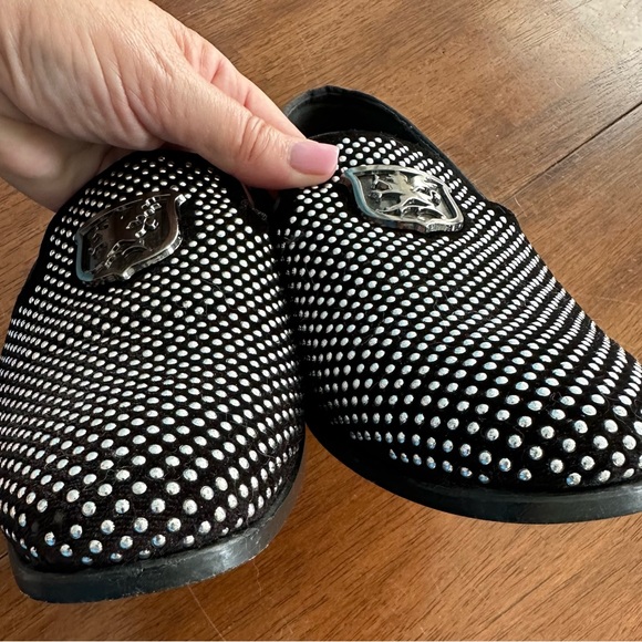 Stylish STACY ADAMS Men's, Studded Swagger Loafer-Size 7 - Picture 6 of 9